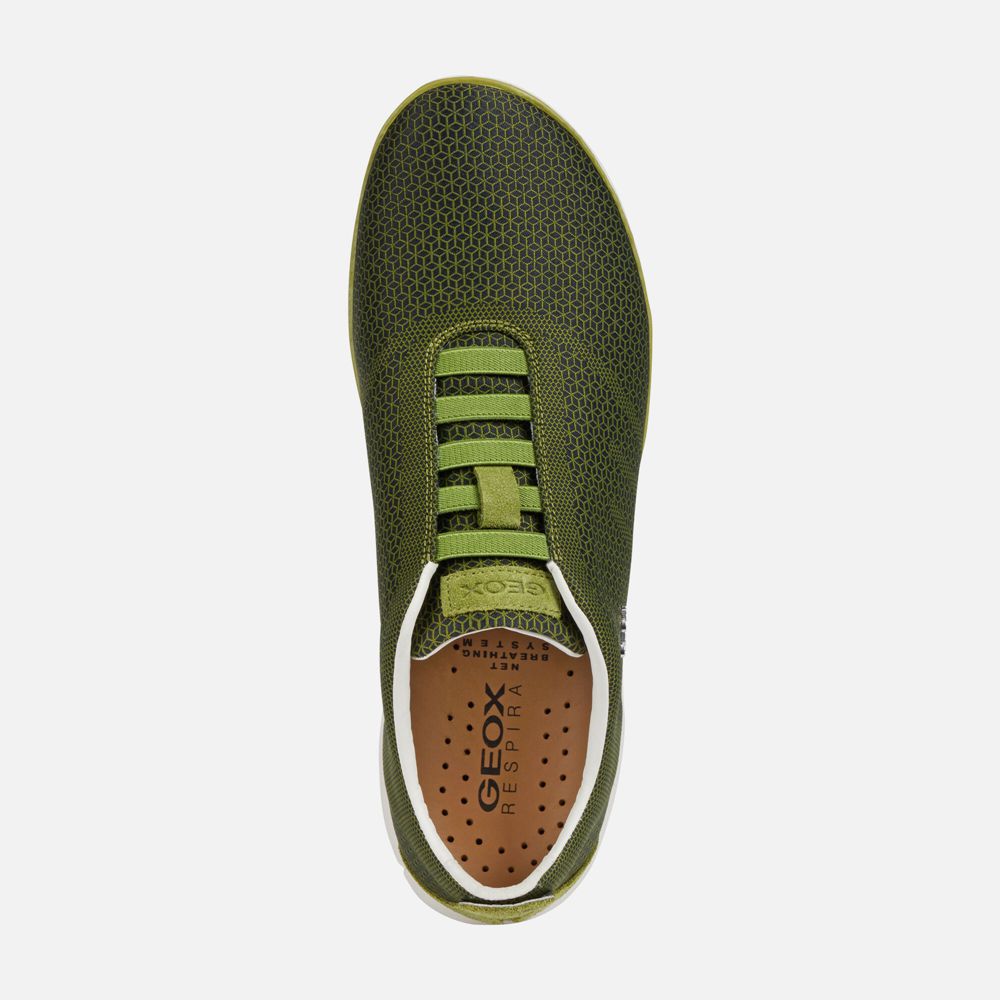 Basket Geox Nebula - Vert Olive - Homme 014397-MKP